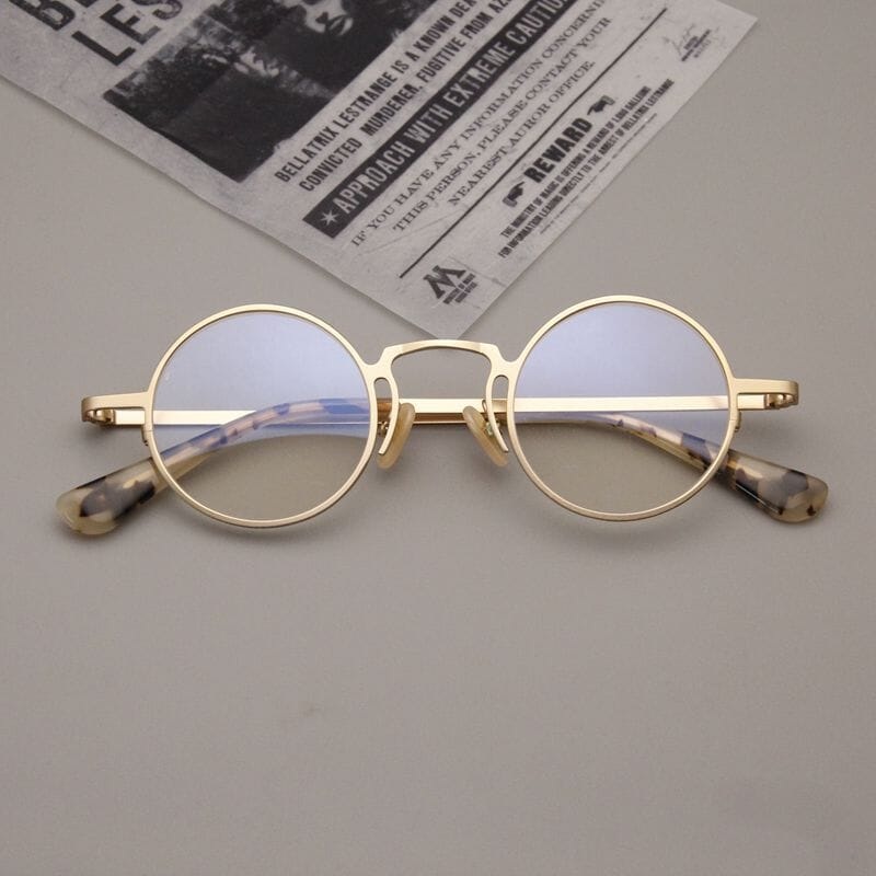 Hid Retro Round Glasses Frame