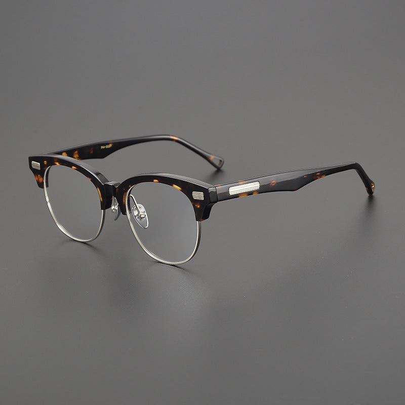 Lyle Titanium Vintage Round Eyeglasses Frames