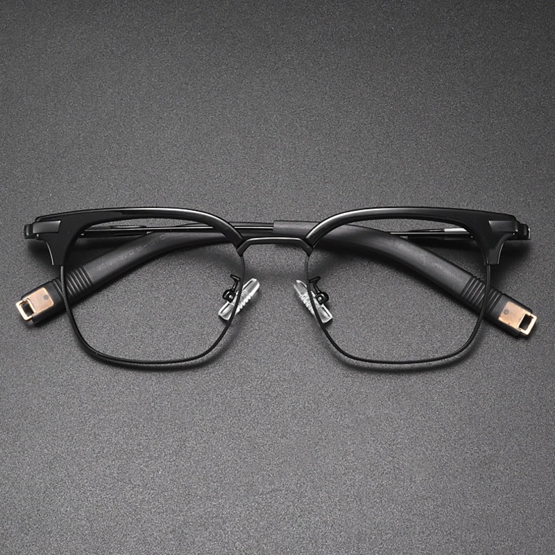 Nordsell Retro Titanium Square Glasses Frame