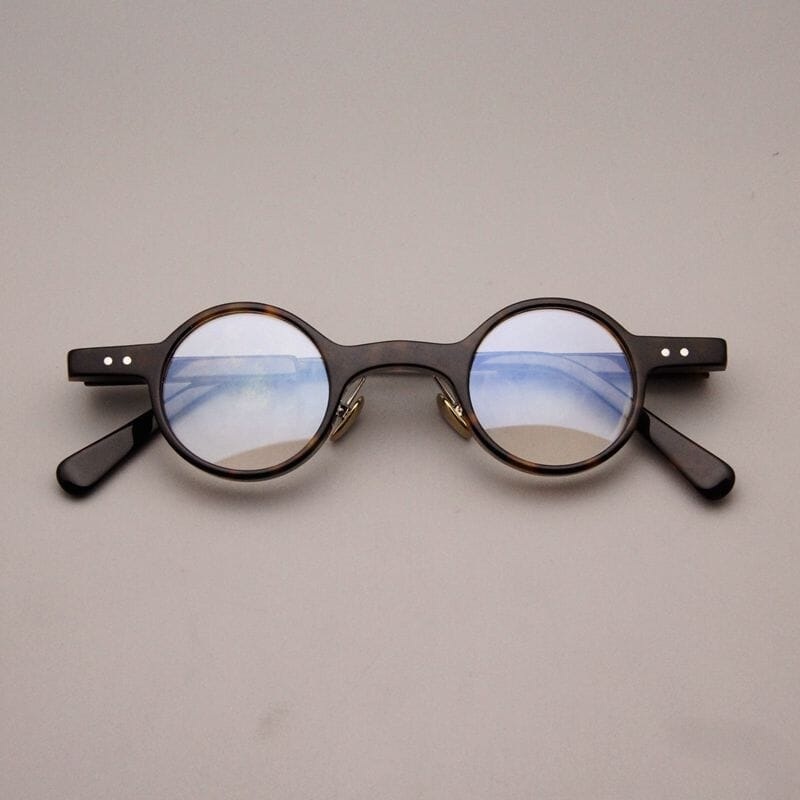 Orlin Retro Small Round Glasses Frame
