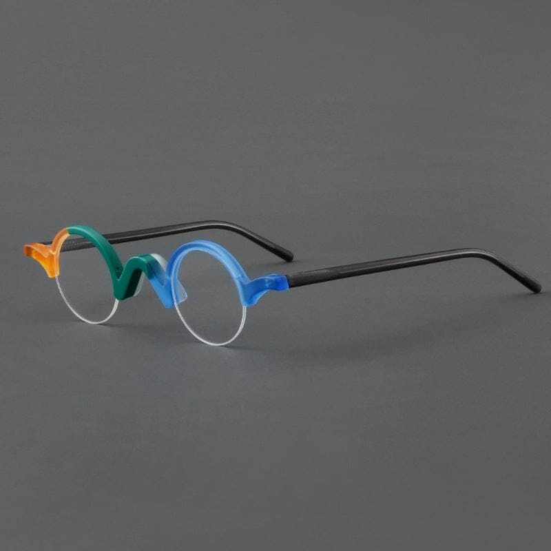Shaw Retro Round Acetate Glasses Frame