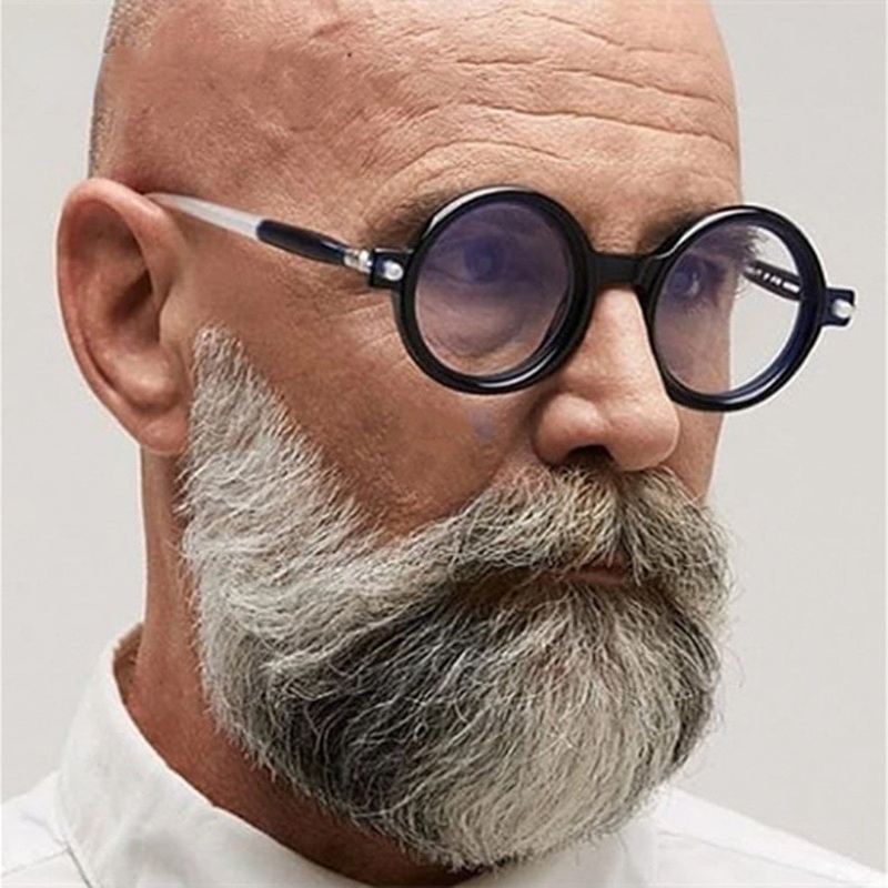 Skyler Fashion Retro Oversized Round Quality Frame