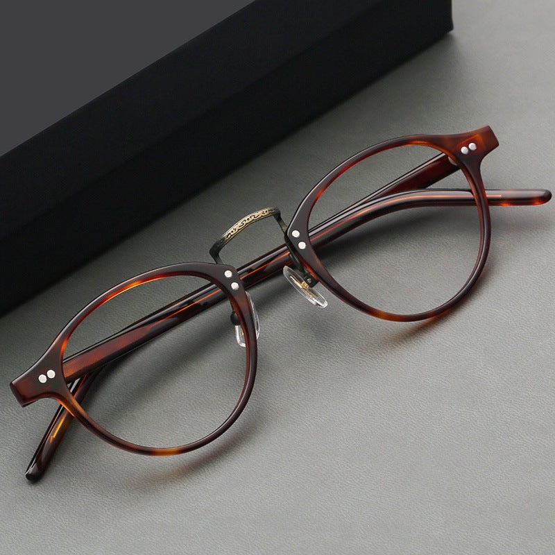 Baxley Acetate Oval Glasses Frame