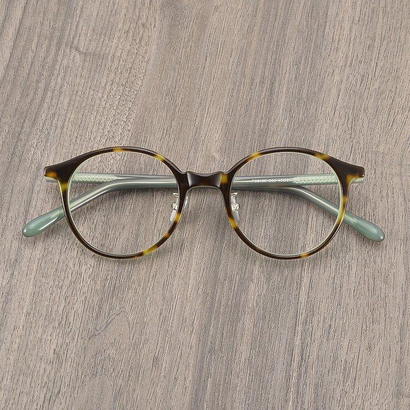 Behm Acetate Round Glasses Frame