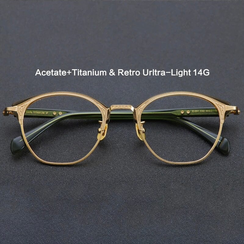 Kalan Retro Titanium Glasses Frame