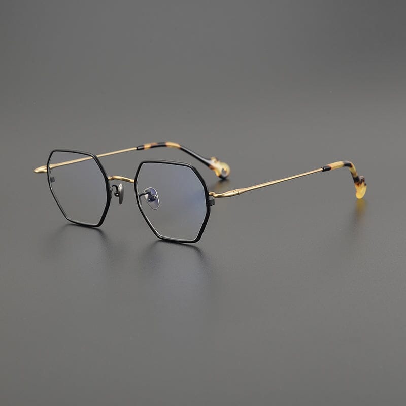Manzo Vintage Geometric Glasses Frame