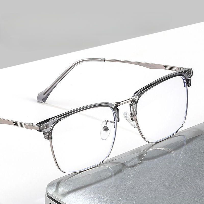 Metal Rectangle Glasses Frames KE001