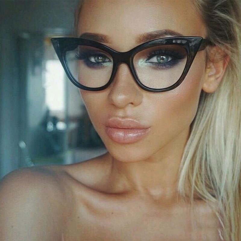 Sniffen Retro Vintage Cat Eyes Glasses