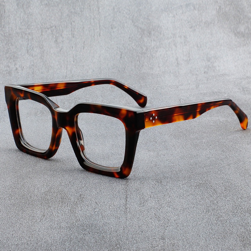 Tuck Retro Square Glasses Frame