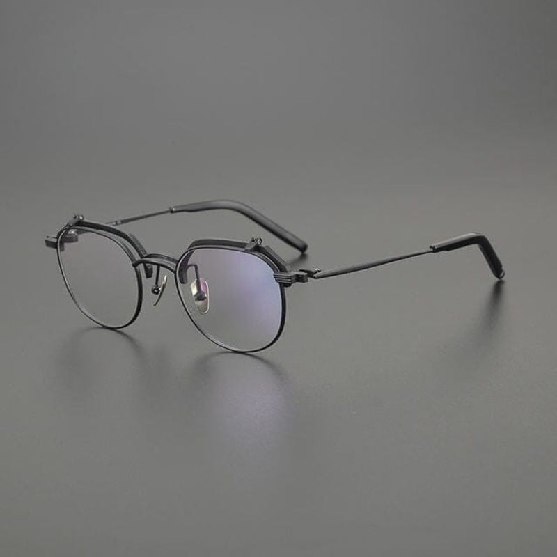 Caro Business Titanium Flippable Frame
