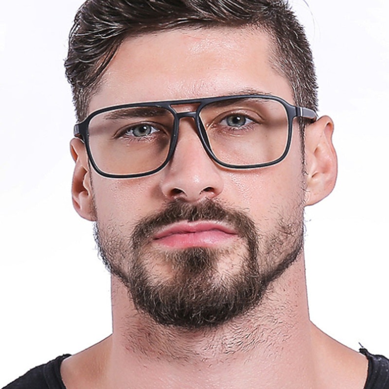 Eddie TR90 Vintage Double Beam Glasses