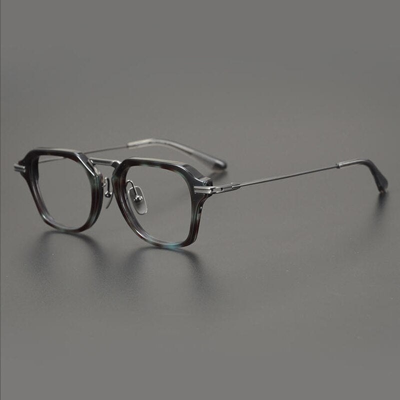 Fezell Titanium Acetate Eyeglasses Frame