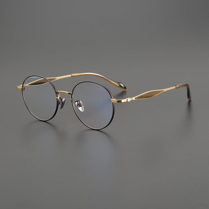 Goro Vintage Big Round Glasses Frame