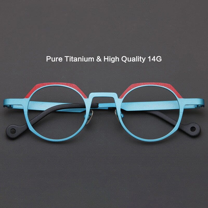 Mytes Round Pure Titanium Glasses Frame