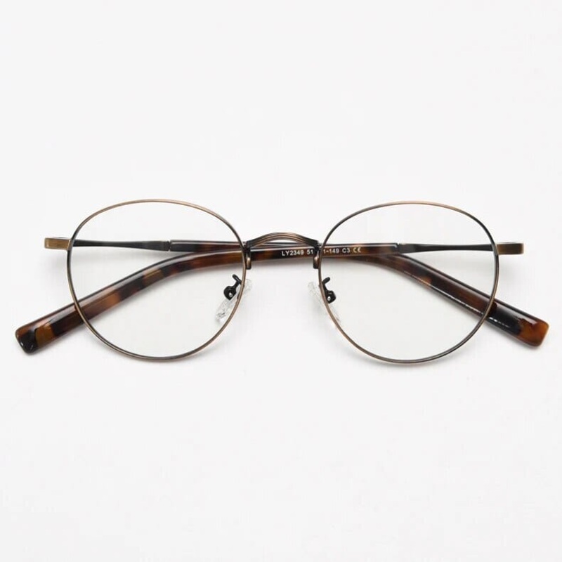 Skylar Retro Alloy Glasses Frame