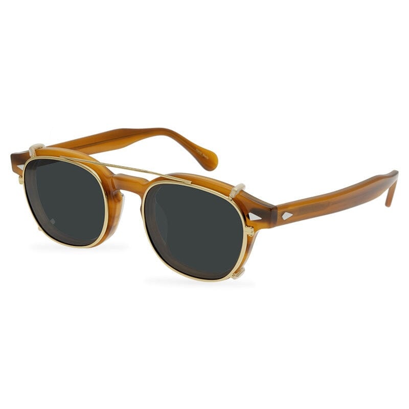 Symon Acetate Glasses Frame With sunglasses Clips