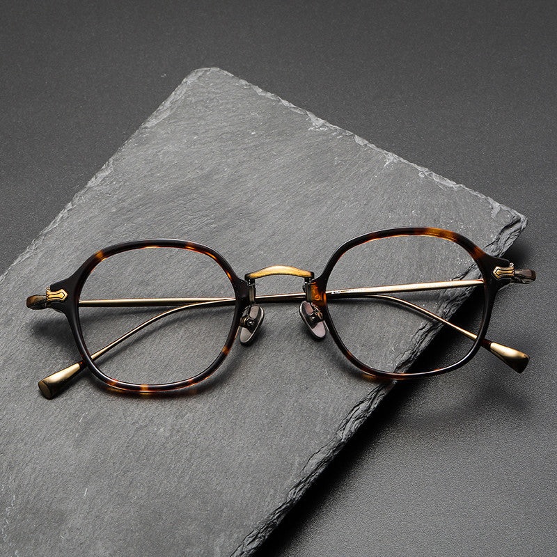 Bolin Retro Titanium Square Glasses Frame