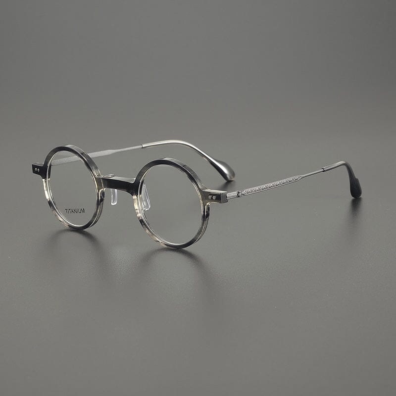 Mali Vintage Acetate Round Glasses Frame