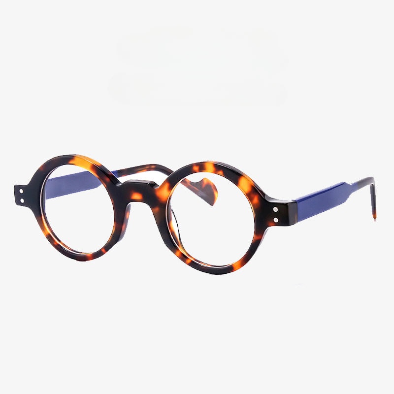 Woodall Vintage Acetate Round Glasses Frame