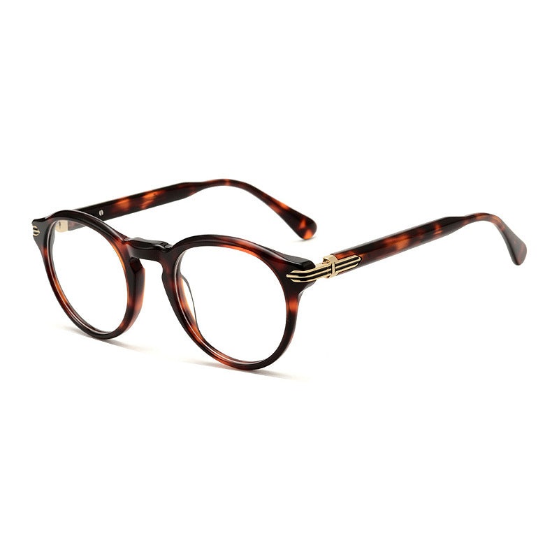 Zdero Vintage Acetate Round Glasses Frame