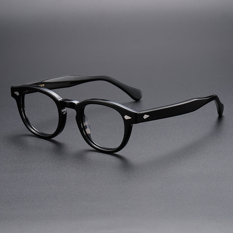 Zink Vintage Acetate Oval Glasses Frame