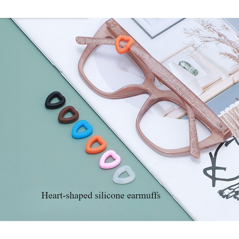 Heart-shaped non-slip silicone ring
