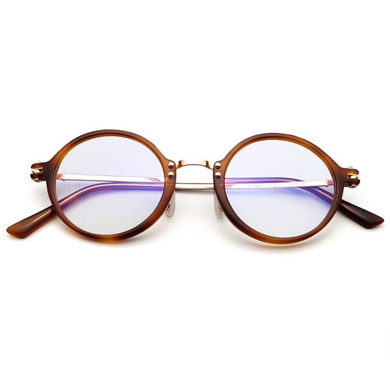 Jett Ultra-light Retro Round Titanium Glasses Frame