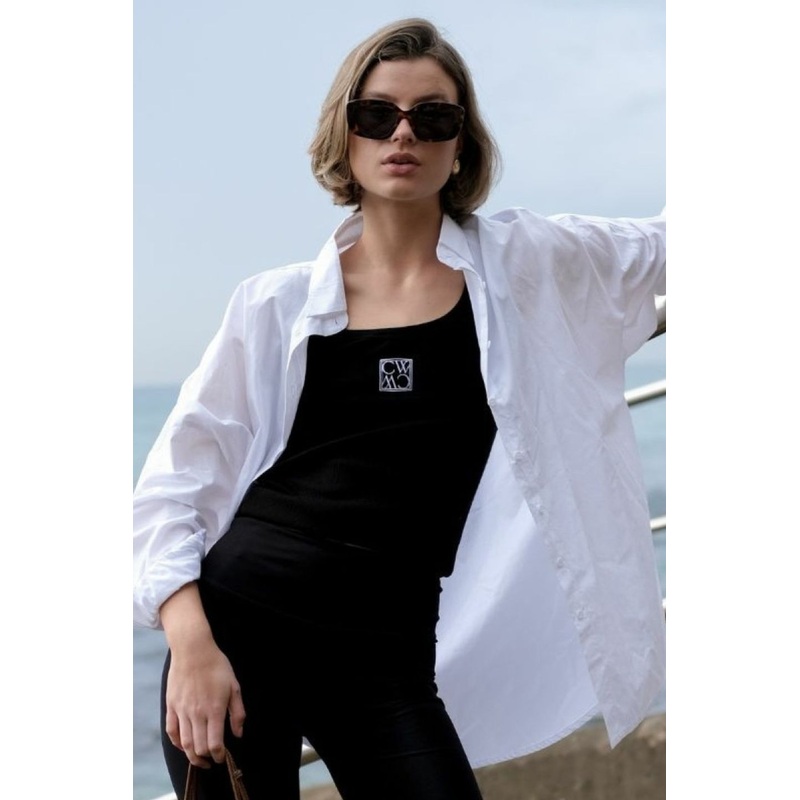 Luna Logo Black Tank