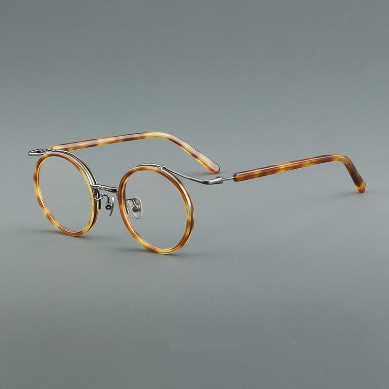 Makha Premium Series Vintage Acetate Round Glasses Frame