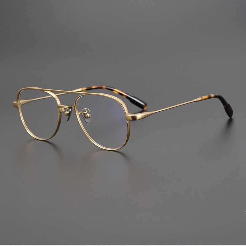 Moyer Double Beam Fashion Titanium Glasses Frame