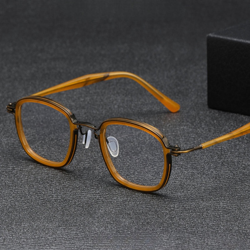 Okoh Vintage Round Pure Titanium Glasses Frame