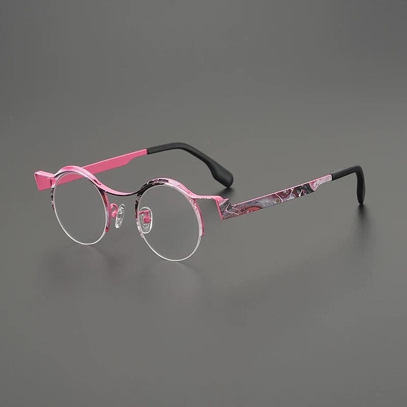 Partin Round Ultralight Titanium Glasses Frame