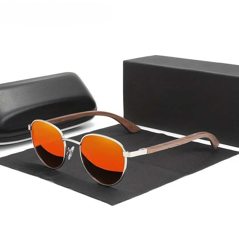 Polarized Mirror Lens Steampunk Style