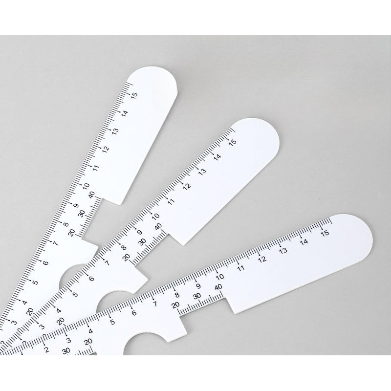 Pupil distance ruler