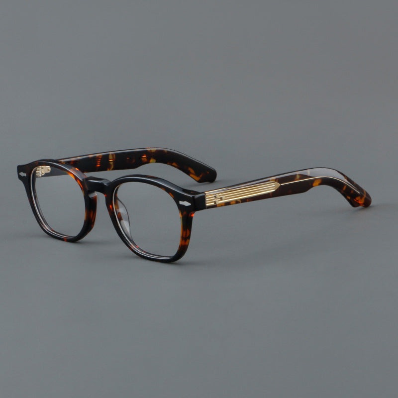 Rossi Retro Round Acetate Glasses Frame