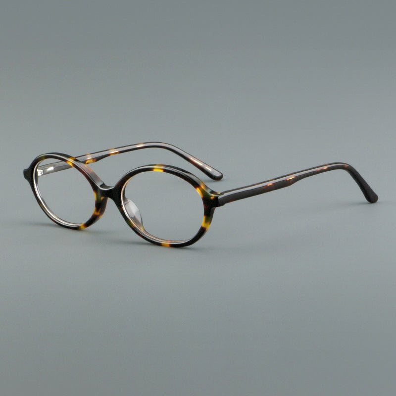 Shon Vintage Oval Acetate Glasses Frame