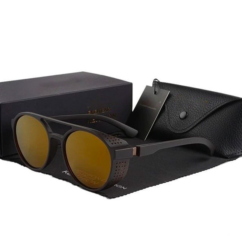 Stani Retro Round Glasses Frame Need to choose tinted color, otherwise the lenses are transparent