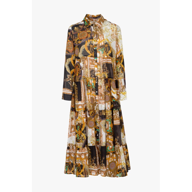 Sun & The Swoon Gilt Maxi Dress