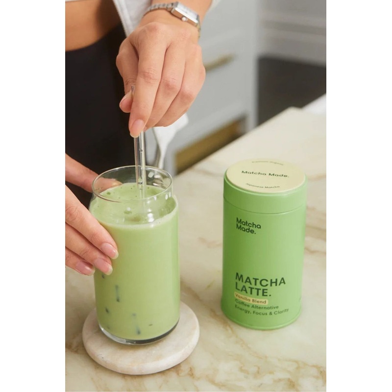 Vanilla Matcha Latte 240G Tin