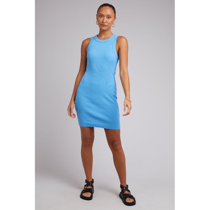 Frida Dark Blue Tank Dress