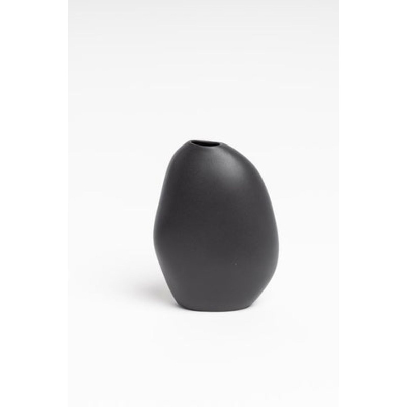 Harmie Pod Black Vase Small 10x9cm