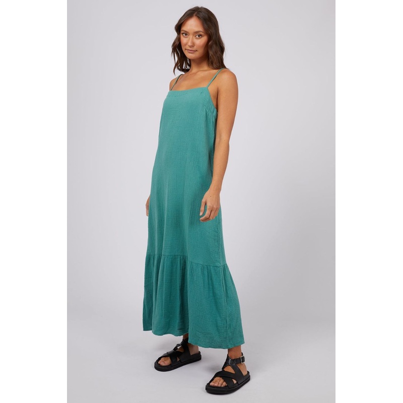 Mahlia Green Maxi Strappy Dress