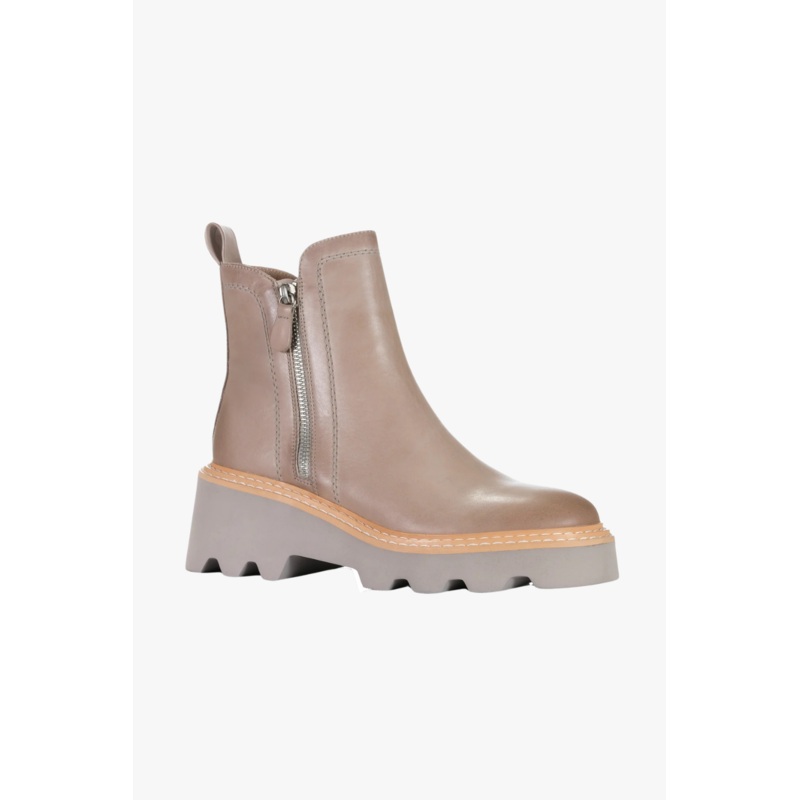 Bae Stone Chunky Zip Ankle Boot