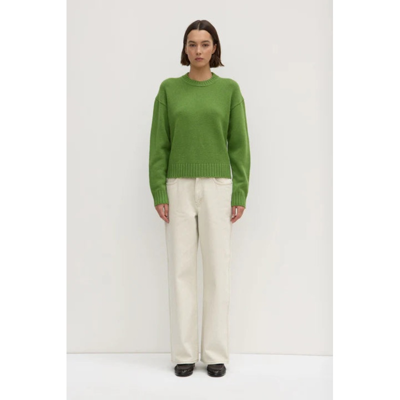 Beau Tarragon Merino Knit