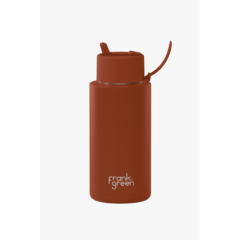 Ceramic Reusable Toffee LE 1ltr Bottle with Flip Lid