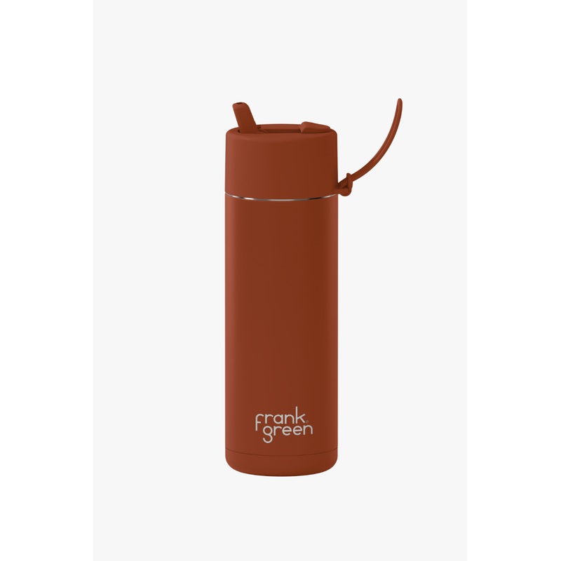 Ceramic Reusable Toffee LE 595ml Bottle with Flip Lid