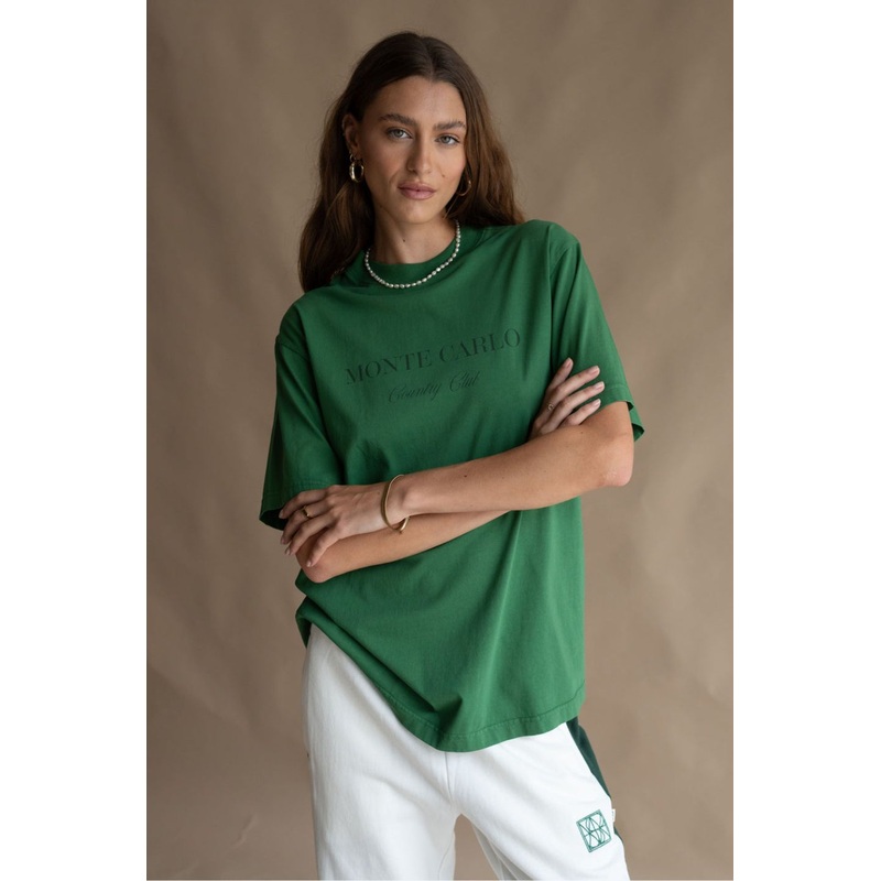 Monte Dark Green Tee