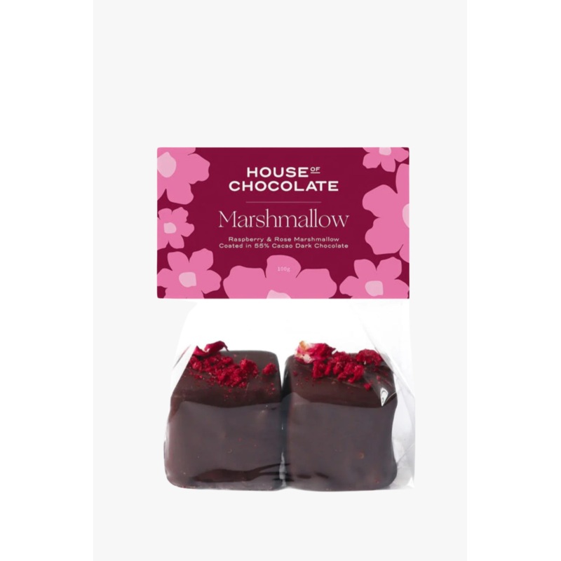 Raspberry Rose Marshmallows