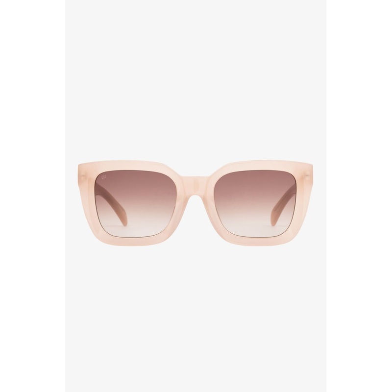 Harlow Cream Rosewood Gradient Lens Sunglasses