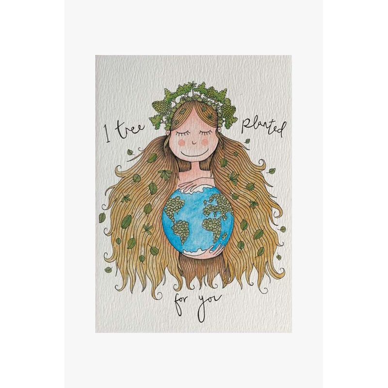 Mother Earth Greeting Card